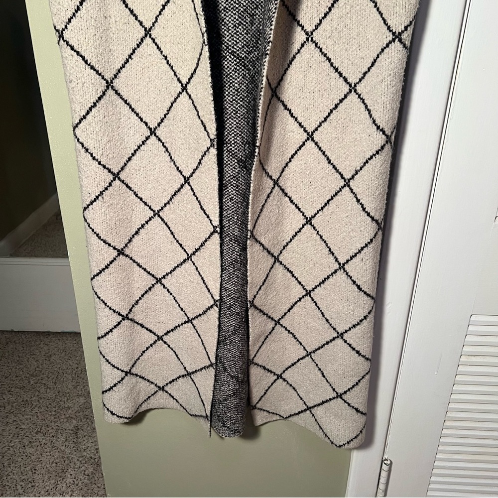 Free People Women's Size Small Girl's Best Friend Quilt Pattern Cardigan Sweater - Picture 4 of 10